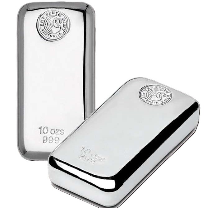 10 oz Silver Bar (Type Varies)