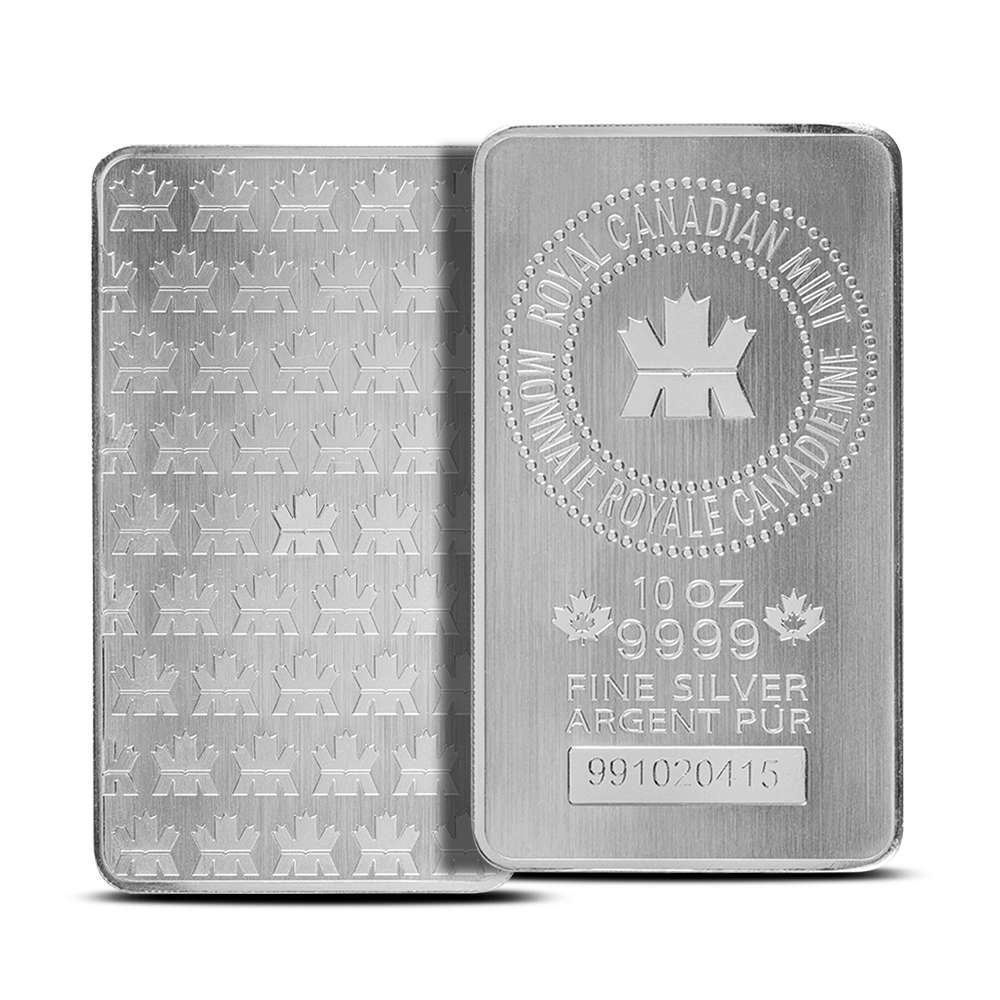 10 oz Silver Bar (Type Varies)
