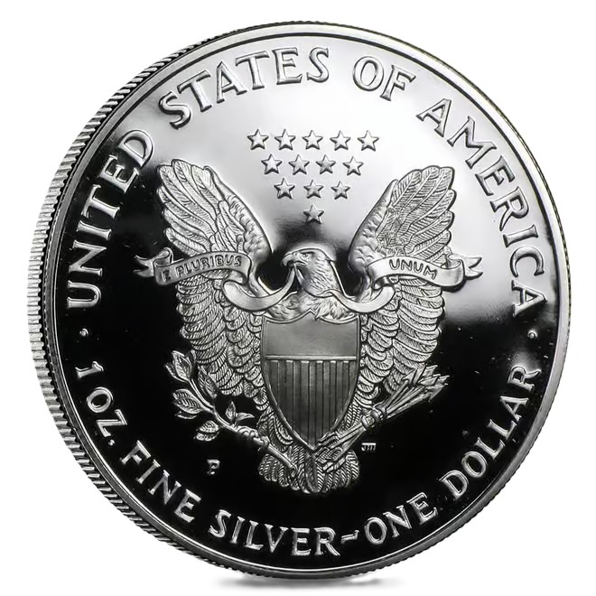 1997 1 oz Proof Silver American Eagle (w/Box & COA)